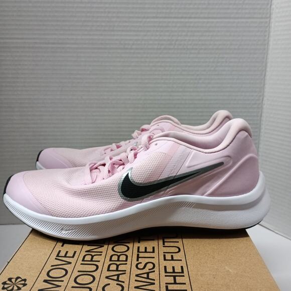 Nike Star Runner 3 Low Pink Youth Sneakers Size 6Y Women 7.5 - Picture 3 of 8